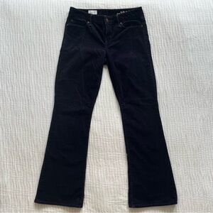 Navy Corduroy flared pants